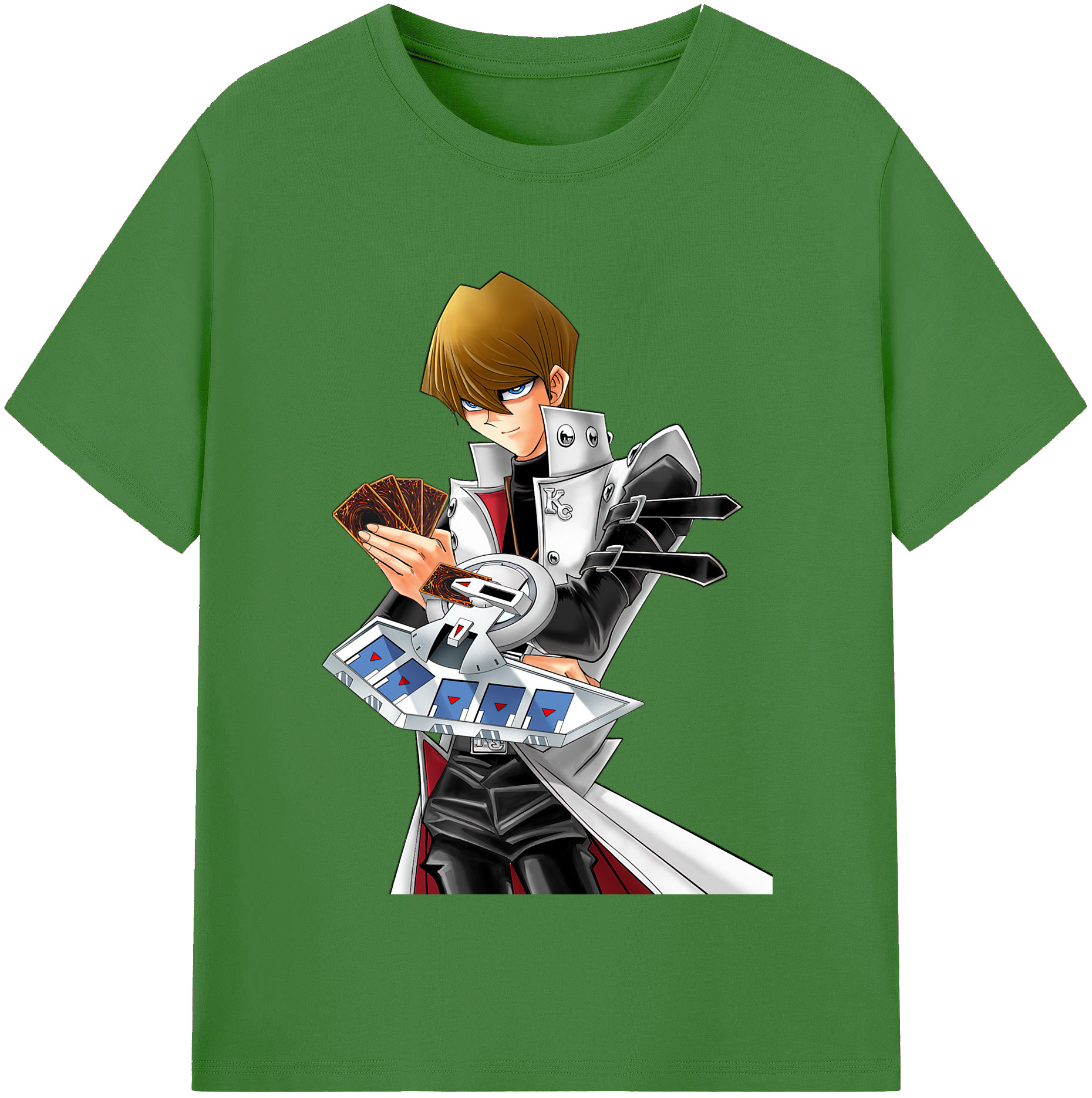 （画像用） 遊☆戯☆王 Yu-Gi-Oh! レディースカジュアルプリントTシャツ（綿100％）